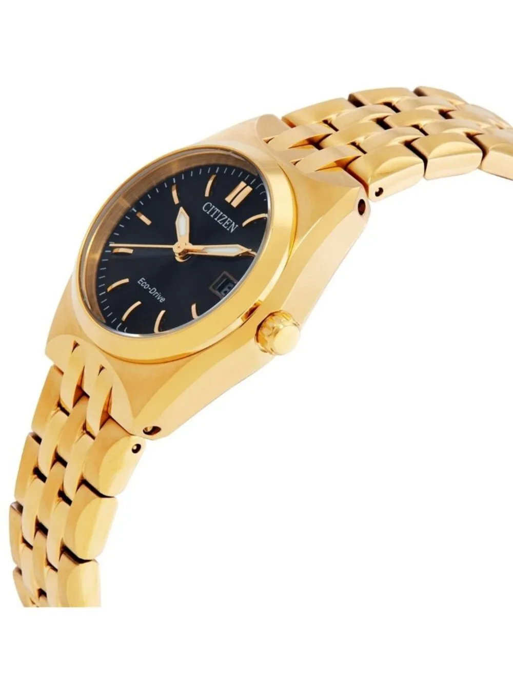 NWT Citizen Corso Eco-Drive Black Dial Ladies Watch